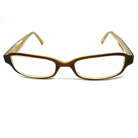 Nike 7004/250 Brown Tortoise Shell Eyeglasses Frames 51-18-145 H11156 - Picture 1 of 7